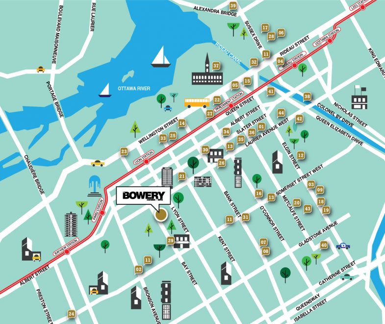 The Bowery Condo S Lofts Map Bowery Bowery